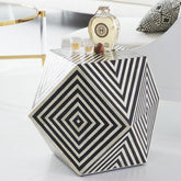 MAAYA Bone Inlay Small Coffee Table